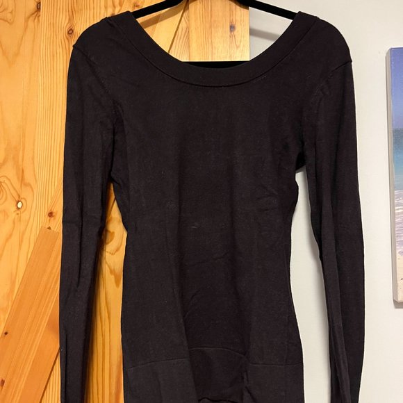 Black Elegant Blouse Size S French Connection - Picture 2 of 3